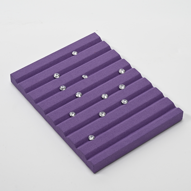 FANXI Custom Purple Microfiber Bare Drilling Disc