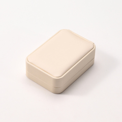 FANXI Custom Red PU Leather Microfiber Jewelry Box