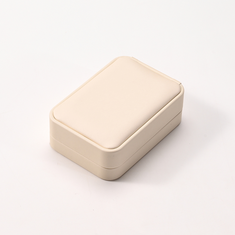 FANXI Custom Red PU Leather Microfiber Jewelry Box