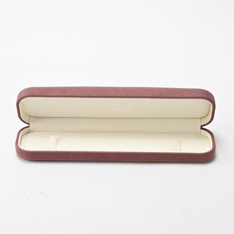 FANXI Custom Red Microfiber Bracelet Box