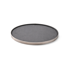 FANXI Custom Microfiber Metal Multiple Colors Jewelry Dish
