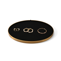 FANXI Custom Microfiber Metal Multiple Colors Jewelry Dish