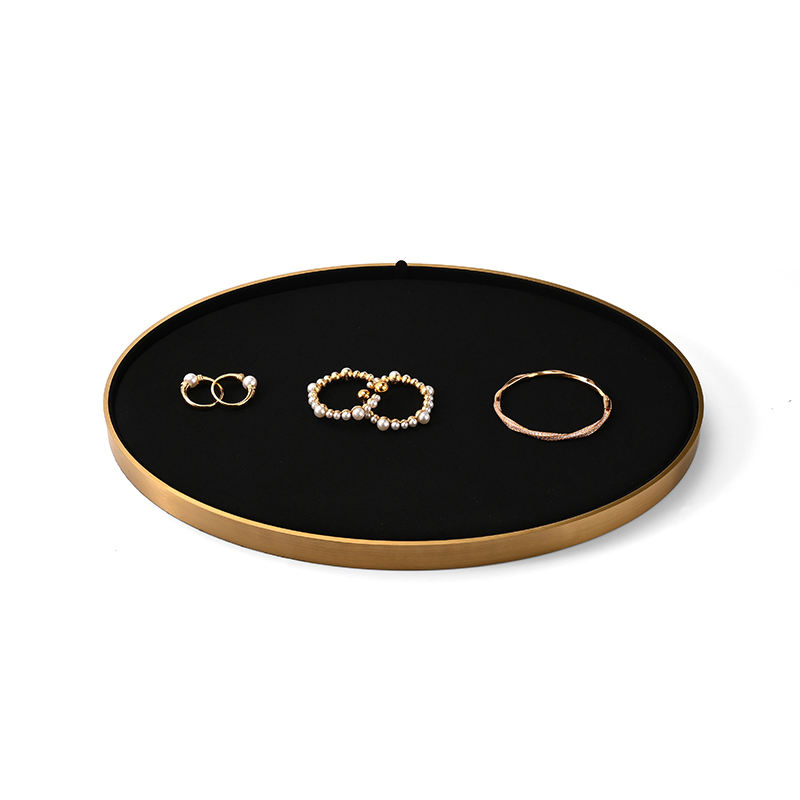 FANXI Custom Microfiber Metal Multiple Colors Jewelry Dish