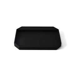 FANXI Custom Black PU Leather Jewelry Tray