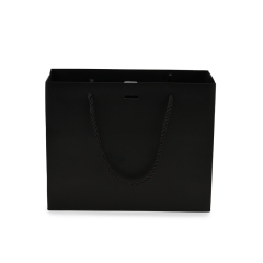 FANXI Custom Black Paper Jewelry Bag