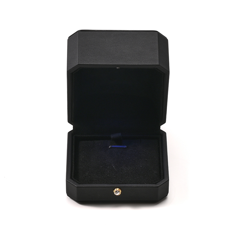 FANXI Custom PU Leather Microfiber Ring Pendant Box