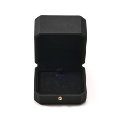 FANXI Custom PU Leather Microfiber Ring Pendant Box