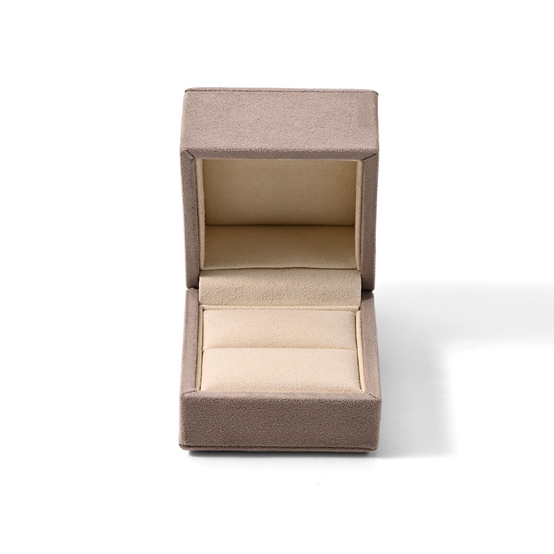 FANXI Custom Polychrome Suede Microfiber Ring Box
