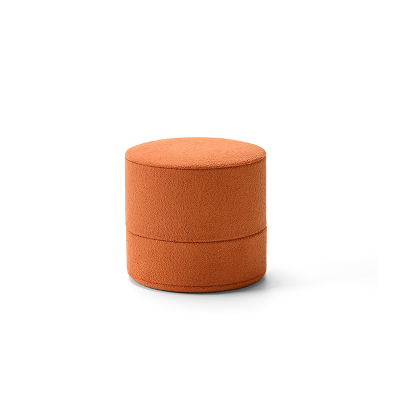 FANXI Custom Orange Microfiber Ring Box