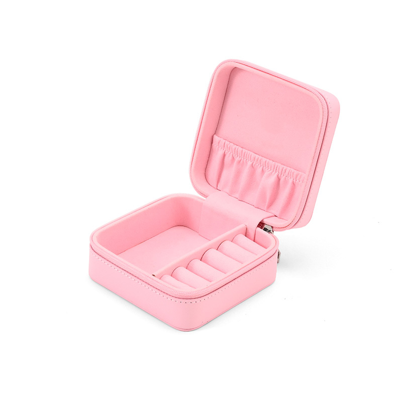 FANXI Custom Pink PU Leather Microfiber Multipurpose Box