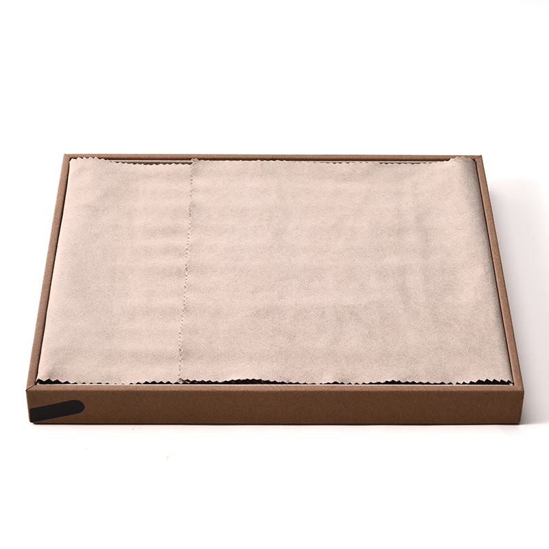 FANXI Custom Pink PU Leather Microfiber Jewelry Tray