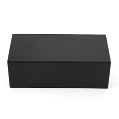 FANXI Custom Black Velvet Art Paper Magnetic Jewelry Box