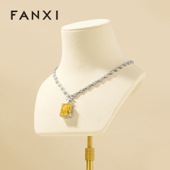 FANXI Luxury Polychrome Microfiber Jewelry Display Set