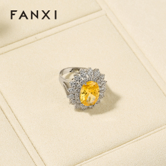 FANXI Luxury Polychrome Microfiber Jewelry Display Set