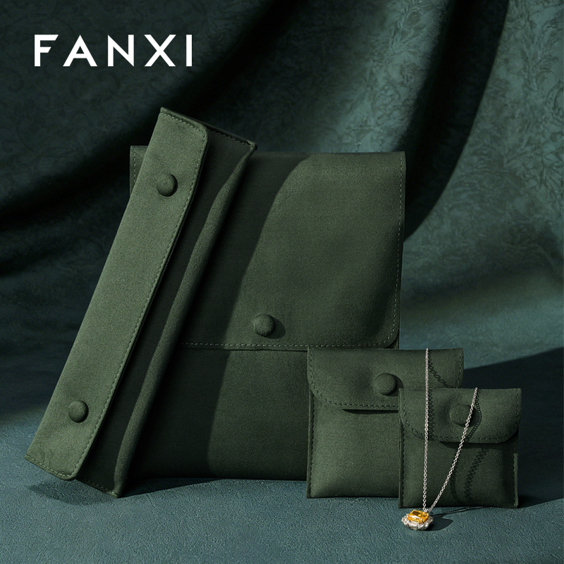 FANXI Wholesale Polychrome Velvet Jewelry Storage Bag