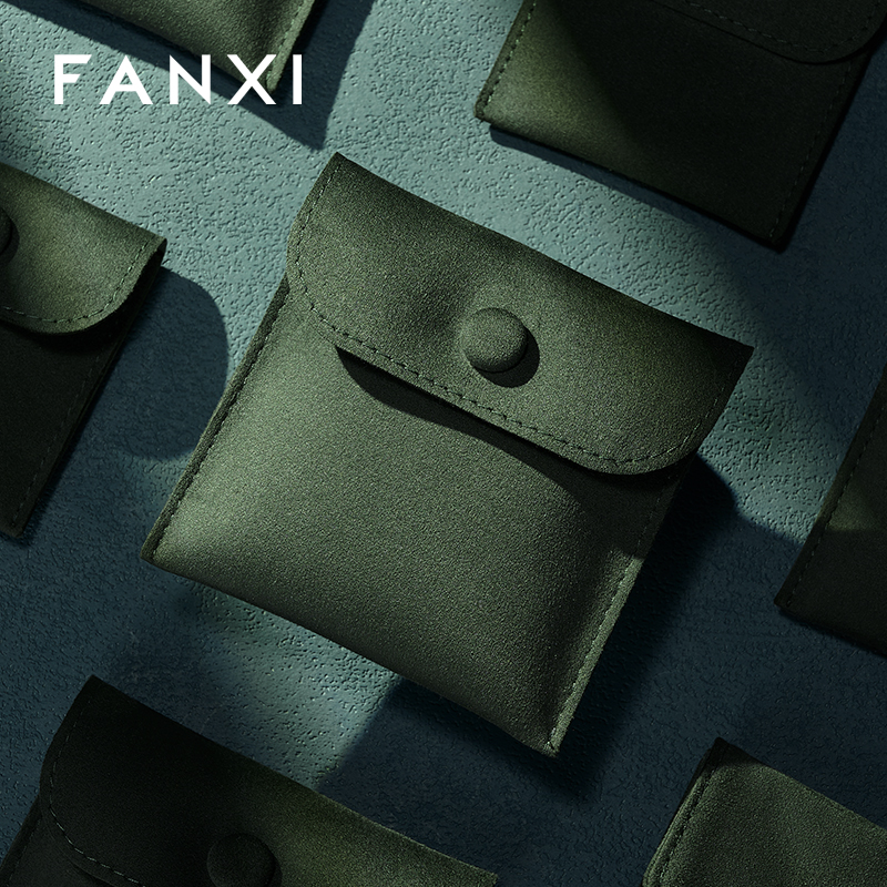 FANXI Wholesale Polychrome Velvet Jewelry Storage Bag