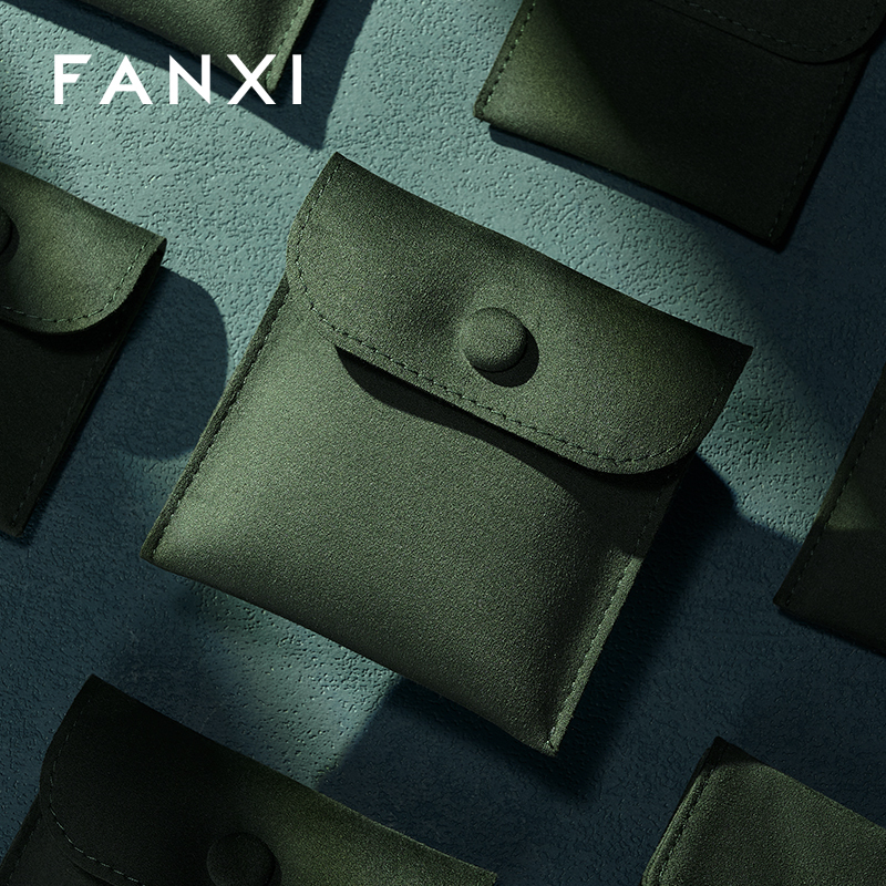 FANXI Wholesale Polychrome Velvet Jewelry Storage Bag