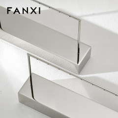 FANXI New Arrival Silvery Metal Metal Display Stand