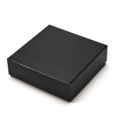 FANXI Custom Black Microfiber Set Jewelry Box