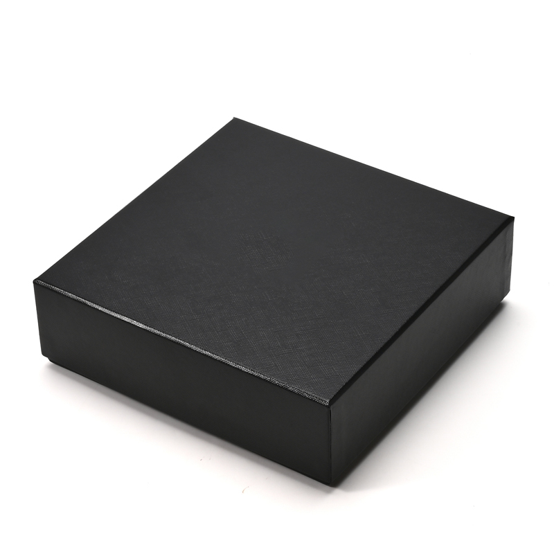 FANXI Custom Black Microfiber Set Jewelry Box