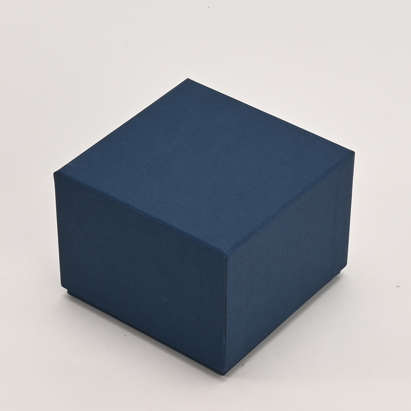FANXI Custom Blue PU Leather Velvet Pendant Box