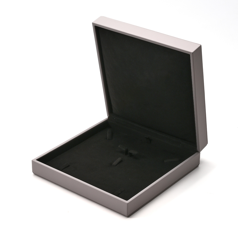 FANXI Custom Black Microfiber Set Jewelry Box