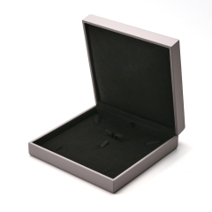 FANXI Custom Black Microfiber Set Jewelry Box