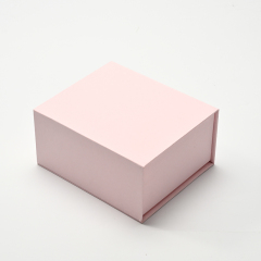 FANXI Custom Pink PU Leather Microfiber Jewelry Box