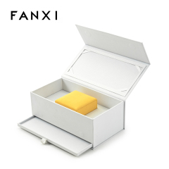 FANXI Custom White Paper Magnetic Outer Box