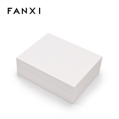 FANXI Custom White Paper Jewelry Box
