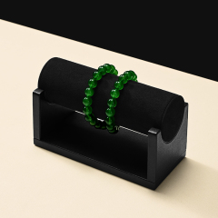 FANXI Factory Black PU Microfiber Jewelry Collection Set
