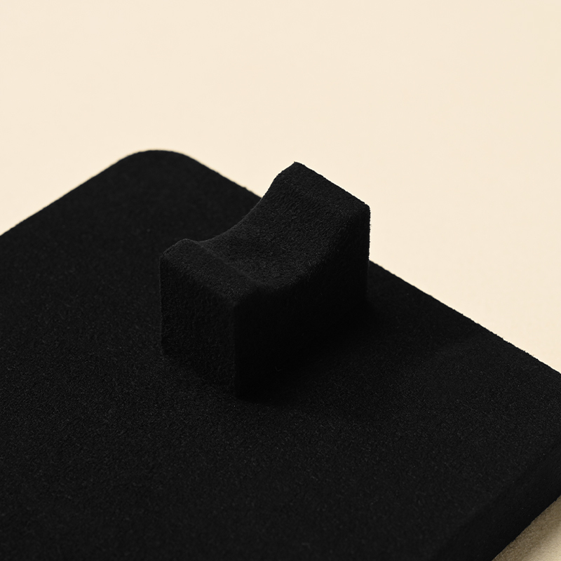 FANXI Factory Black PU Microfiber Jewelry Collection Set