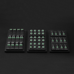FANXI Luxury Black Tess Jewelry Combination Set