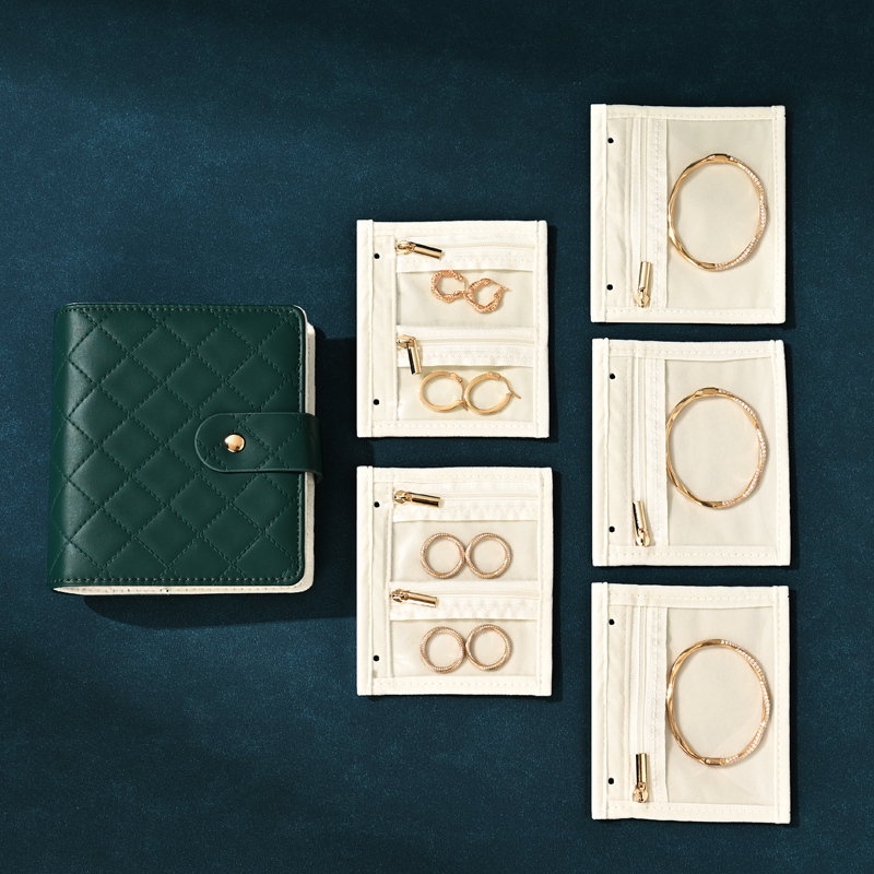 FANXI Factory Polychrome PU Leather Jewelry Storage Bag