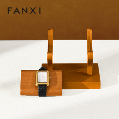 FANXI Factory Polychrome Solid Wood Watch Stand