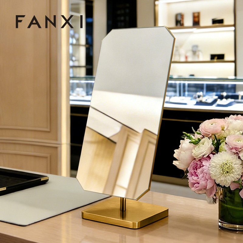 FANXI New Arrival Gold Metal Jewelry Wearing Glasses