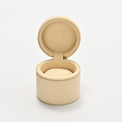 FANXI Custom Beige Green Microfiber Watch Boxes