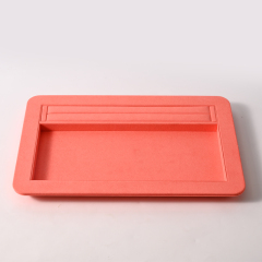 FANXI Custom Pink Microfiber Jewelry Tray