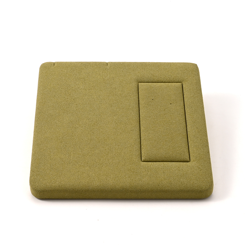 FANXI Cutom Green Microfiber Jewelry Display