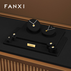 FANXI Wholesale Microfiber Jewelry Display Set Series