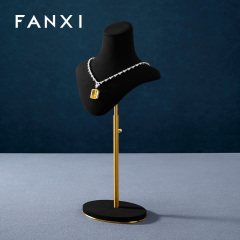 FANXI Wholesale Microfiber Metal Portrait Display Stand