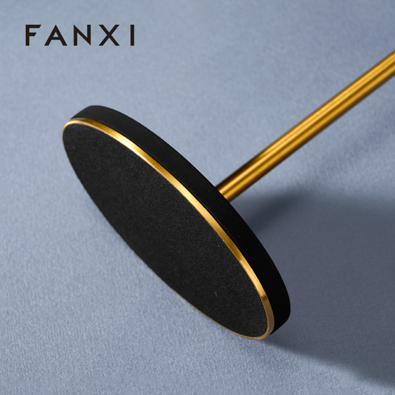 FANXI Wholesale Microfiber Metal Portrait Display Stand