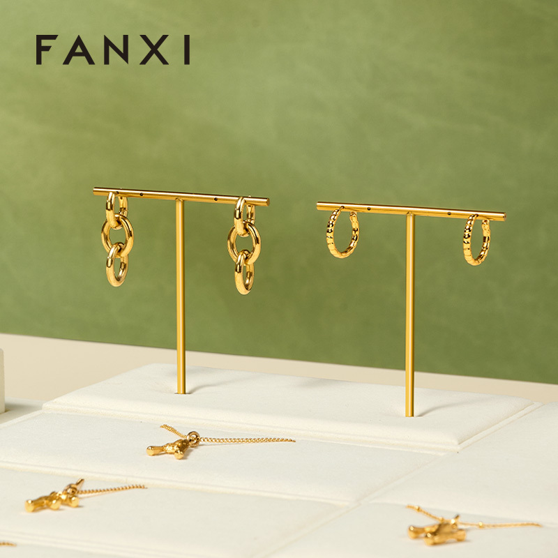 FANXI Fashion Microfiber Metal Jewelry Combination Set
