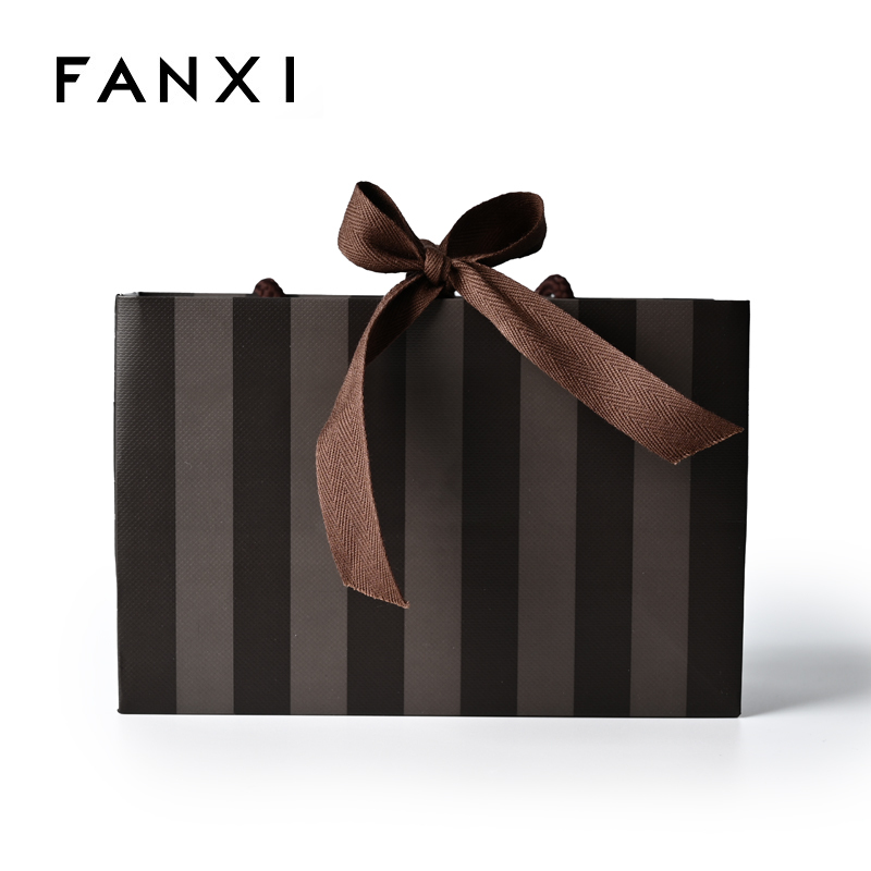 FANXI Custom Brown Paper Paper Bag