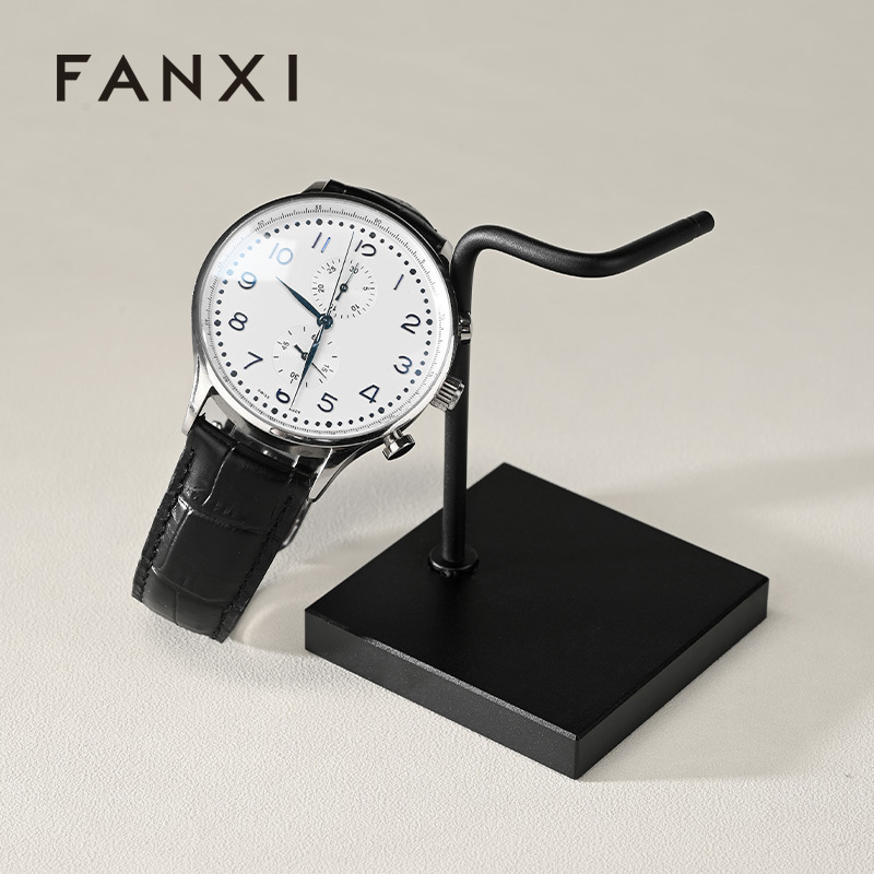 FANXI Wholesale Black Metal Watch Display Stand