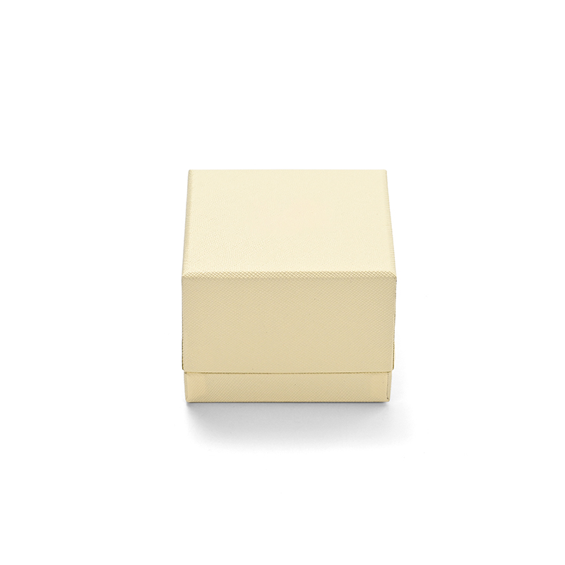 FANXI Custom Beige Microfiber Ring Box