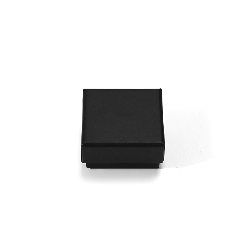 FANXI Custom Black Paper Velvet Ring Box