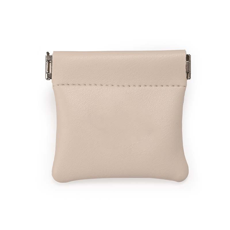 FANXI Custom Beige PU Leather Jewelry Bag
