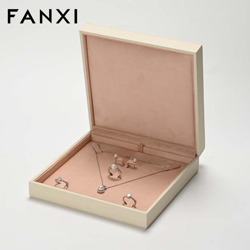 FANXI Custom Pink Paper Suede Big Set Box
