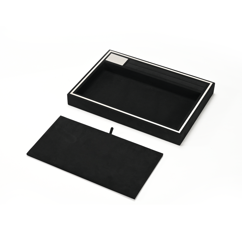 FANXI Custom Pink Microfiber Jewelry Tray